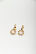 Aretes Moonbow Hoop Studs