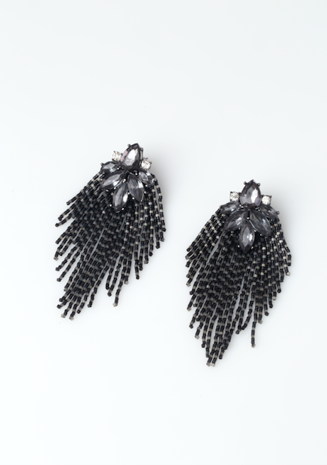 Aretes Black Lace