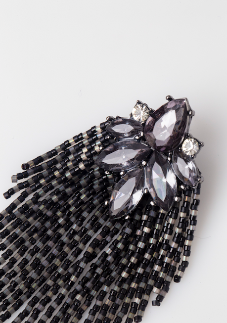 Aretes Black Lace