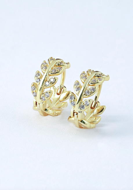 Gold Rowan Earrings