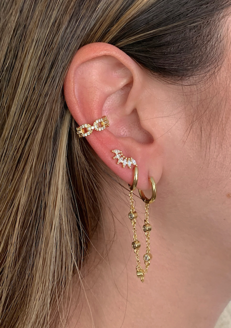 Gold Trace Earcuff