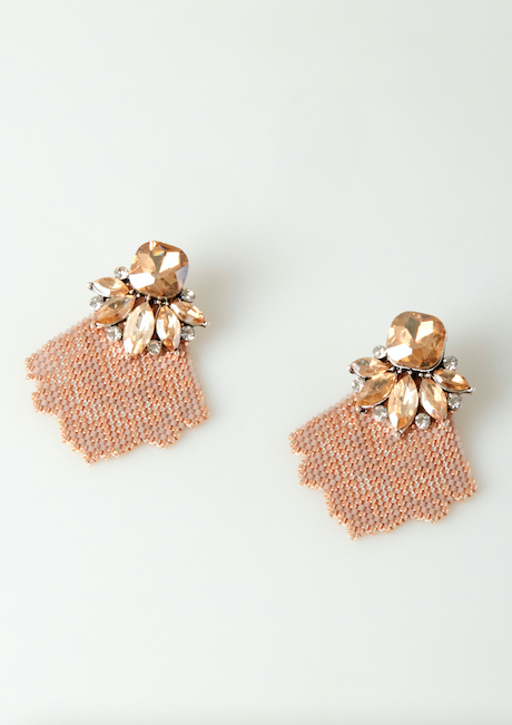 Aretes Champagne lights