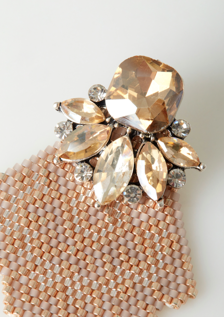 Aretes Champagne lights